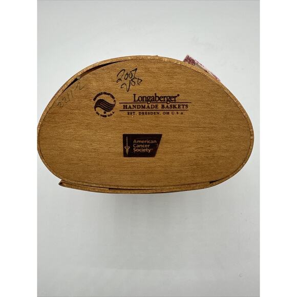 Longaberger 2007 Horizon of Hope Basket Set (Warm Brown) - 21-05 - Picture 8 of 13